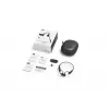 SHOKZ OpenComm2 UC 2025 atnaujintas belaidis kaulinio laidumo ausinių rinkinys su USB-C įkrovimu ir USB-C adapteriu, 16 val. pokalbio laiko, 29 m belaidžio ryšio nuotolis, 1 val. įkrovimo laikas, triukšmą slopinantis boom mikrofonas ir dongle, juoda