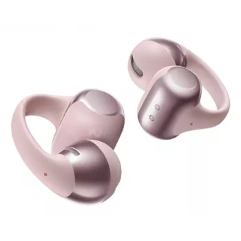 Ausinės SHOKZ OpenDots ONE belaidės, segtuvinės, skambučiams/muzikai/sportui/kasdienai, rožinės