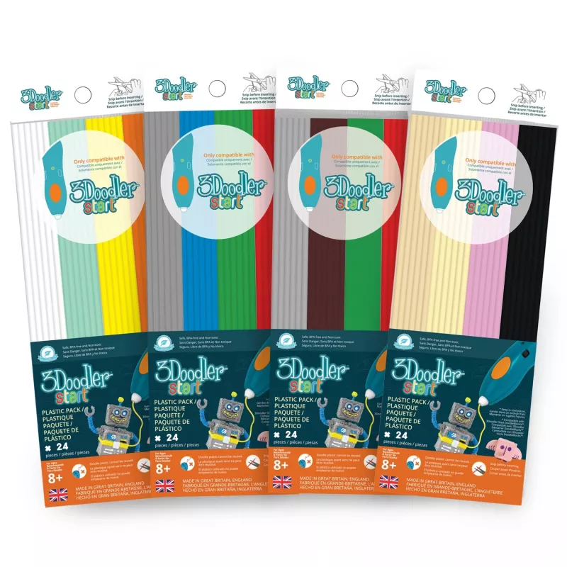3Doodler Start ECO-11 3D spausdinimo medžiaga Kompostuojamas plastikas Ruda 1 g