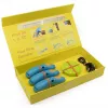 3Doodler Start EDU plastiko rinkinys: Mėlyna, Žydra, Žalia, Pilka, Oranžinė, Raudona, Balta, Geltona