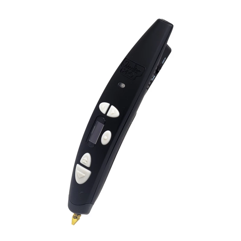 3D rašiklis 3Doodler Pro III rinkinys, juodas