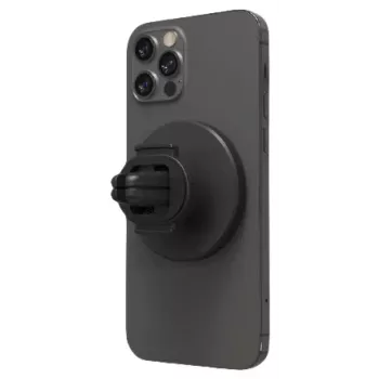 mophie Snap Vent Mount – juodas (ne belaidžiam įkrovimui)