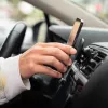 mophie Snap Vent Mount – juodas (ne belaidžiam įkrovimui)