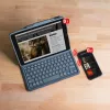 ZAGG Pro Keys klaviatūra ir dėklas iPad 10,9 colio (A16 ir 10-os kartos), AZERTY, vokiškas išdėstymas, juoda