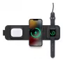 mophie 3-in-1 kelioninis įkroviklis su MagSafe (2023), juodas