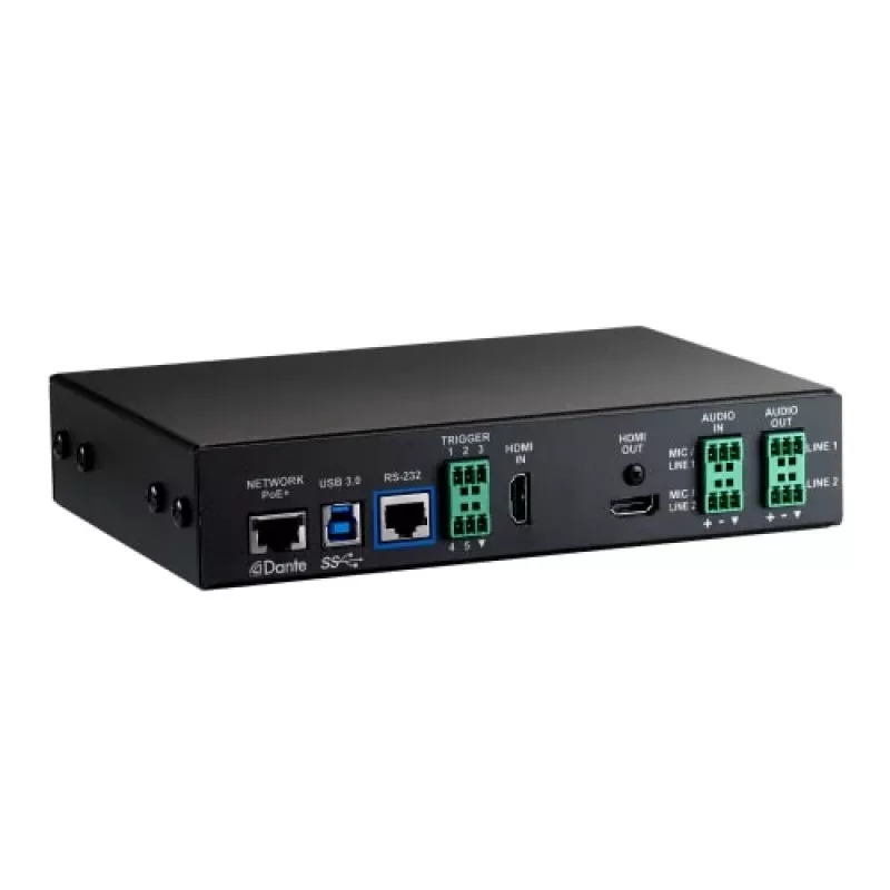 Vaddio EasyIP Mixer, 1920 x 1080 pikselių, 60 kadrų/s, 20–20000 Hz, 0,02 %, juoda, CE, FCC, TAA