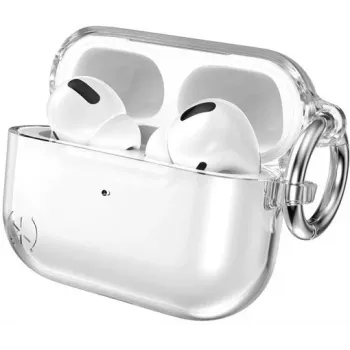 Speck Presidio Perfect Clear dėklas Apple Airpods Pro skaidrus su Microban