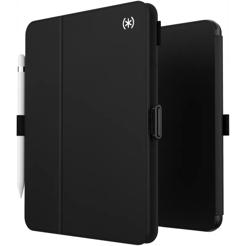 Speck Balance Folio dėklas Apple iPad 10.9 (2022) juodas su Microban