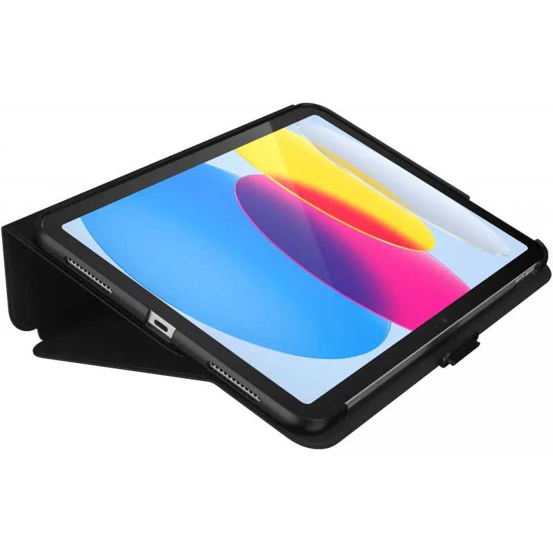 Speck Balance Folio dėklas Apple iPad 10.9 (2022) juodas su Microban