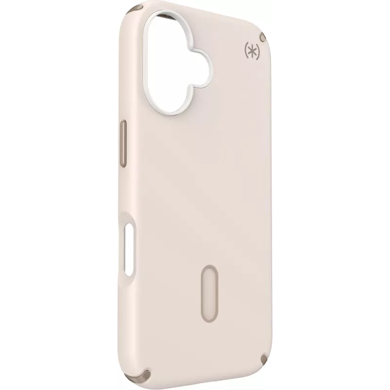 Speck Presidio2 Pro + ClickLock Apple iPhone 16 Bleached Bone su Microban rankove