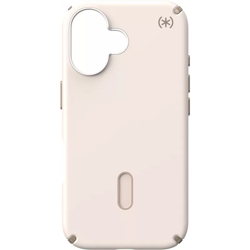 Speck Presidio2 Pro + ClickLock Apple iPhone 16 Bleached Bone su Microban rankove