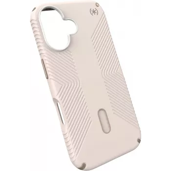 Speck Presidio2 Grip + ClickLock Apple iPhone 16 Bleached Bone su Microban
