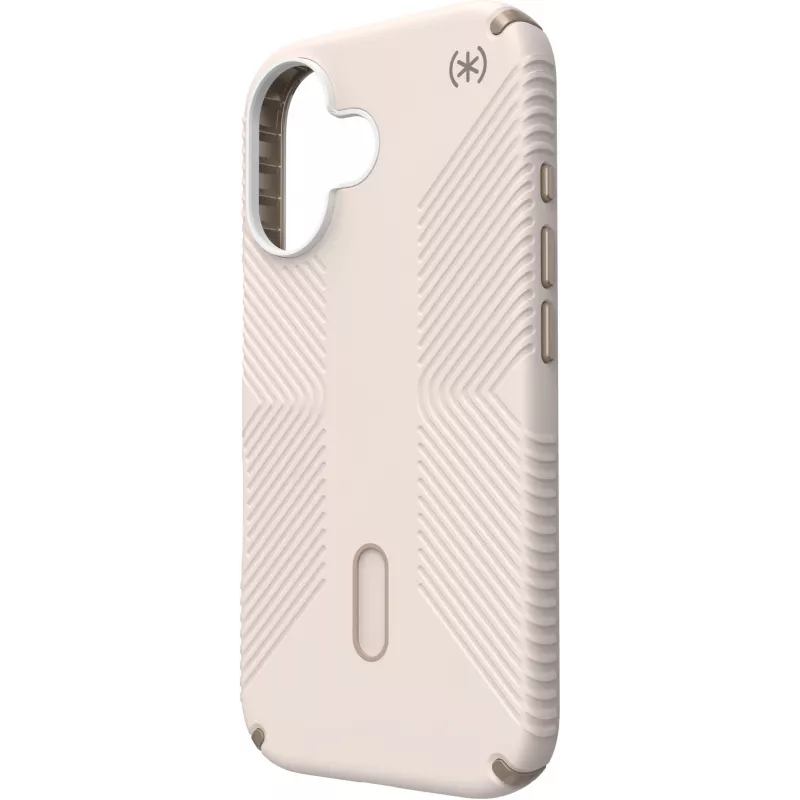 Speck Presidio2 Grip + ClickLock Apple iPhone 16 Bleached Bone su Microban