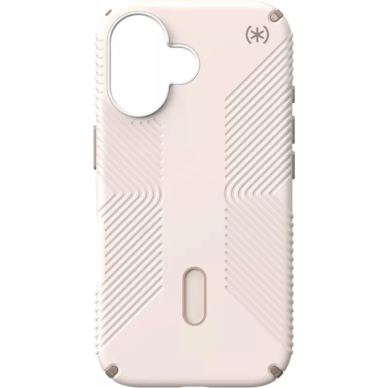 Speck Presidio2 Grip + ClickLock Apple iPhone 16 Bleached Bone su Microban