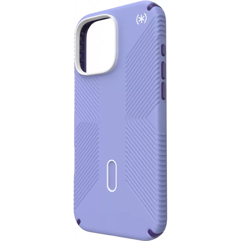 Speck Presidio2 Grip + ClickLock apsauginis dėklas Apple iPhone 16 Pro Max Future Lavender su Microban