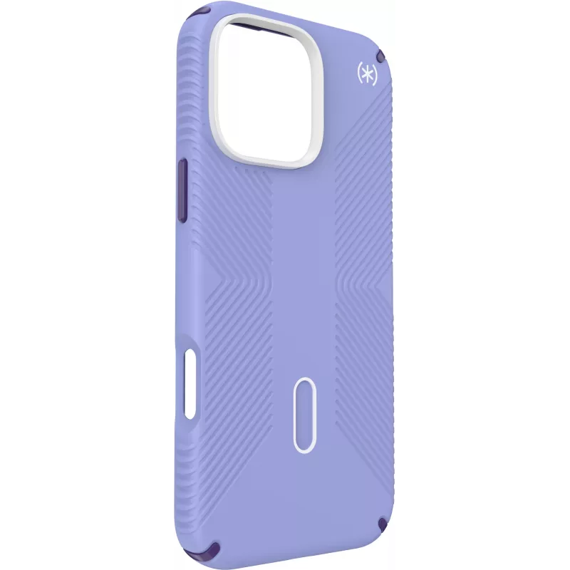Speck Presidio2 Grip + ClickLock apsauginis dėklas Apple iPhone 16 Pro Max Future Lavender su Microban