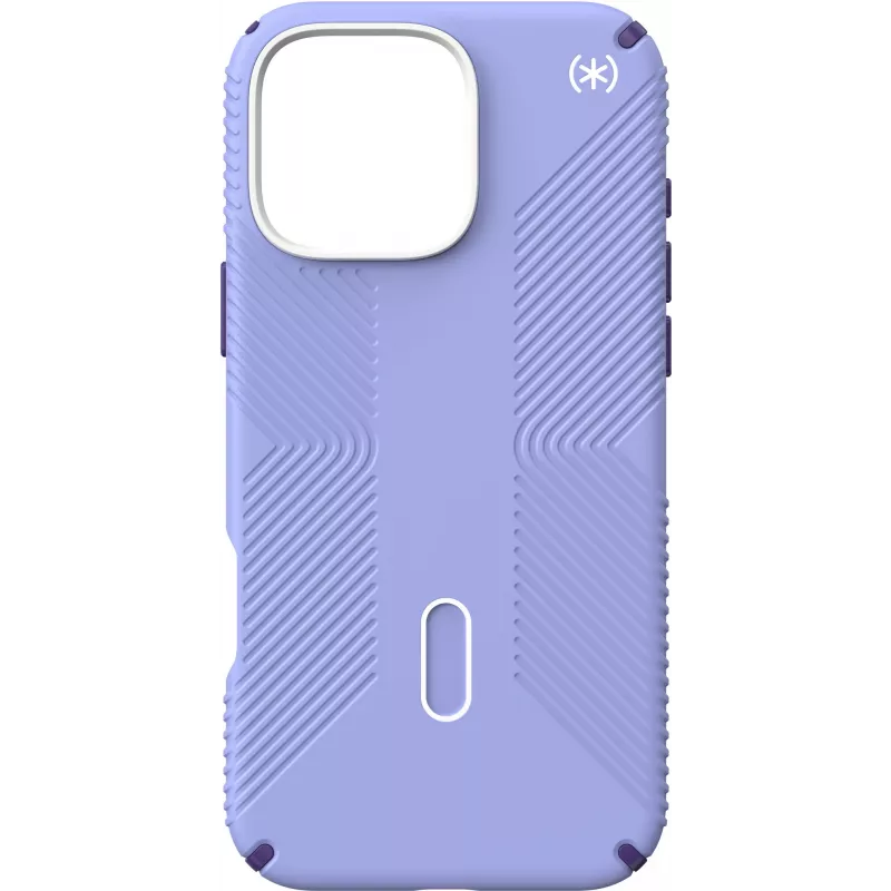 Speck Presidio2 Grip + ClickLock apsauginis dėklas Apple iPhone 16 Pro Max Future Lavender su Microban