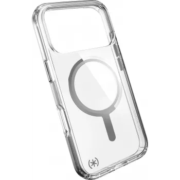 Speck Presidio Perfect Clear dėklas su MagSafe, skirtas iPhone 17 Pro