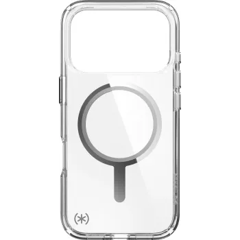 Speck Presidio Perfect Clear dėklas su MagSafe, skirtas iPhone 17 Pro