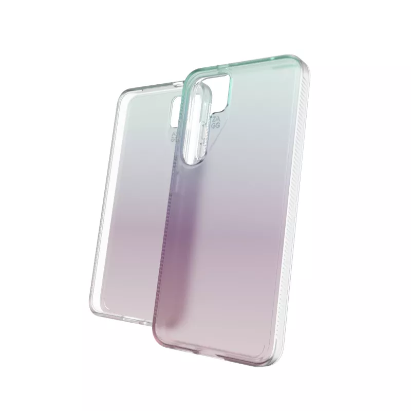 ZAGG Milan Galaxy S24 Iridescent Dėklas, Samsung, Galaxy S24, 15.8 cm (6.2 inch), Žalia, Rožinė