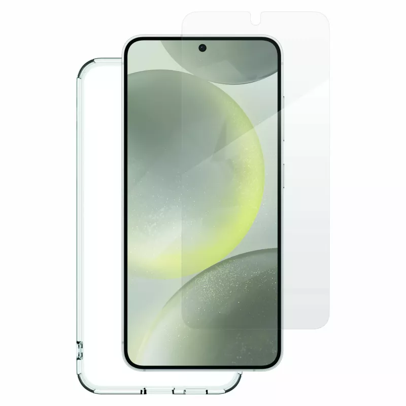 IFROGZ Defence Bundle Pack telefono dėklas Samsung Galaxy S24, skaidrus, 15,8 cm (6,2 inch)