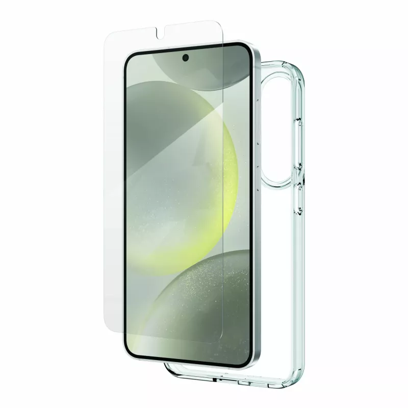 IFROGZ Defence Bundle Pack telefono dėklas Samsung Galaxy S24, skaidrus, 15,8 cm (6,2 inch)