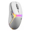 Glorious Gaming Model O3 Wireless Gaming Mouse - InfinitePlay keičiamų baterijų sistema, 8k atnaujinimo dažnis, 130M paspaudimų optiniai jungikliai, itin lengvas 66g, 30K DPI optinis jutiklis, RGB - Baltas