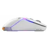 Glorious Gaming Model O3 Wireless Gaming Mouse - InfinitePlay keičiamų baterijų sistema, 8k atnaujinimo dažnis, 130M paspaudimų optiniai jungikliai, itin lengvas 66g, 30K DPI optinis jutiklis, RGB - Baltas