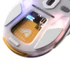 Glorious Gaming Model O3 Wireless Gaming Mouse - InfinitePlay keičiamų baterijų sistema, 8k atnaujinimo dažnis, 130M paspaudimų optiniai jungikliai, itin lengvas 66g, 30K DPI optinis jutiklis, RGB - Baltas