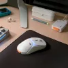 Glorious Gaming Model O3 Wireless Gaming Mouse - InfinitePlay keičiamų baterijų sistema, 8k atnaujinimo dažnis, 130M paspaudimų optiniai jungikliai, itin lengvas 66g, 30K DPI optinis jutiklis, RGB - Baltas