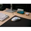 Glorious Gaming Model O3 Wireless Gaming Mouse - InfinitePlay keičiamų baterijų sistema, 8k atnaujinimo dažnis, 130M paspaudimų optiniai jungikliai, itin lengvas 66g, 30K DPI optinis jutiklis, RGB - Baltas