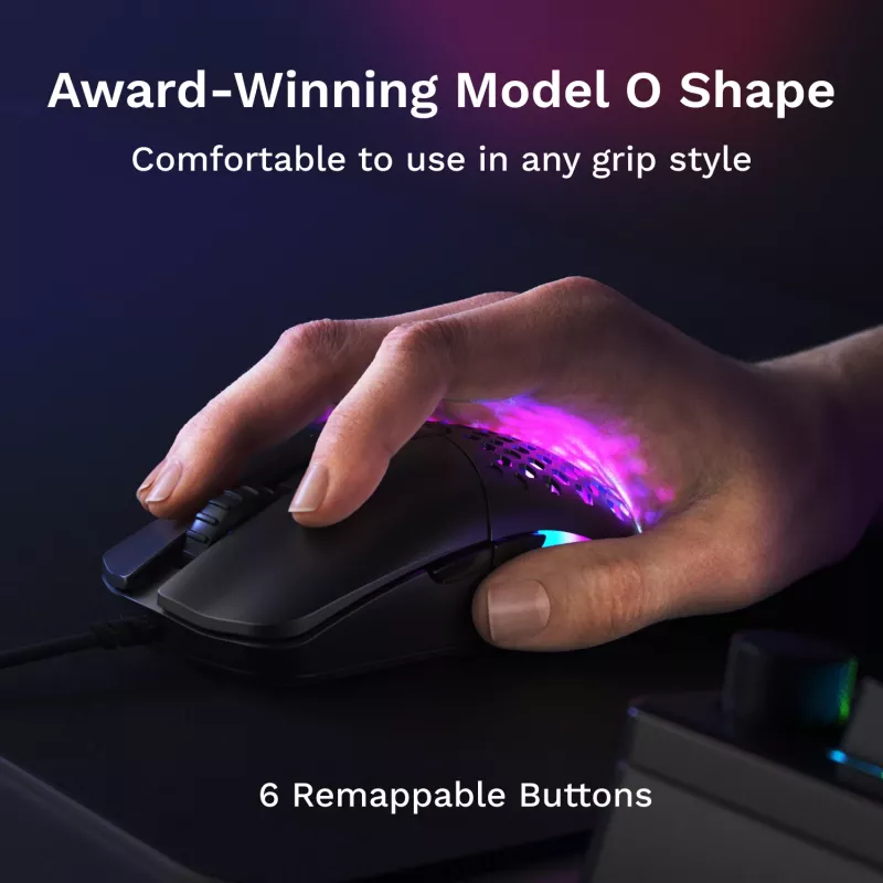 Glorious Gaming Model O Eternal dešiniarankė pelė USB Type-A optinė 12000 DPI