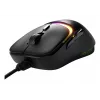 Glorious Gaming Model D3 Wired žaidimų pelė - itin lengva 57g, optiniai jungikliai 130M paspaudimų, 30K DPI BAMF 3.0 jutiklis, 750 IPS sekimas, 50G pagreitis, tinka visiems laikymo būdams - juoda