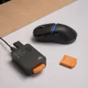 Glorious Gaming Model D3 Wireless Gaming Mouse – belaidė pelė su InfinitePlay keičiamų baterijų sistema, 8k dažniu, 130M optiniais jungikliais, itin lengva 69g, 30K optiniu jutikliu, RGB – juoda