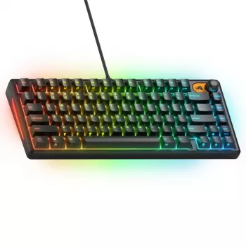 Glorious Gaming GMBK 75% klaviatūra, USB, QWERTY, JAV išdėstymas, juoda