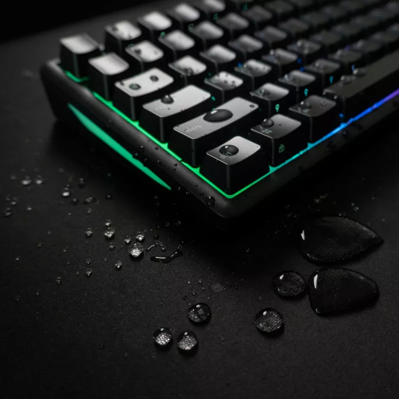 Glorious Gaming GMBK 75% klaviatūra, USB, QWERTY, JAV išdėstymas, juoda