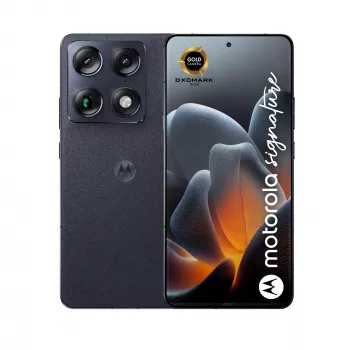 Išmanusis telefonas Motorola Signature 8 Gen 5, 6,78 colio OLED 2780×1264, 16 GB RAM, 512 GB, 50+50 MP, Dual SIM, Android 16, 5200 mAh, tamsiai mėlynas