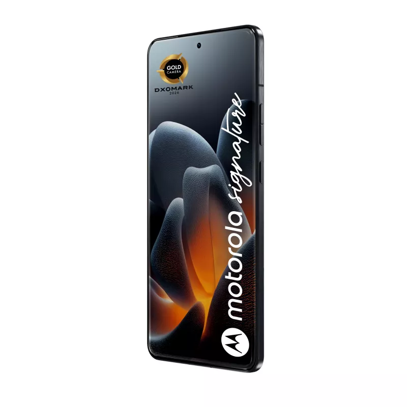 Išmanusis telefonas Motorola Signature 8 Gen 5, 6,78 colio OLED 2780×1264, 16 GB RAM, 512 GB, 50+50 MP, Dual SIM, Android 16, 5200 mAh, tamsiai mėlynas