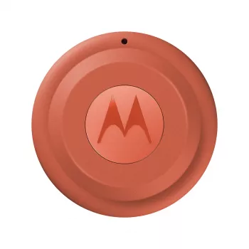 Finder Motorola moto tag 2 – universalus sekiklis, oranžinis, CR2032 baterija, iki 14400 h, 7,4 g, Ø 31,9 mm, 8 mm