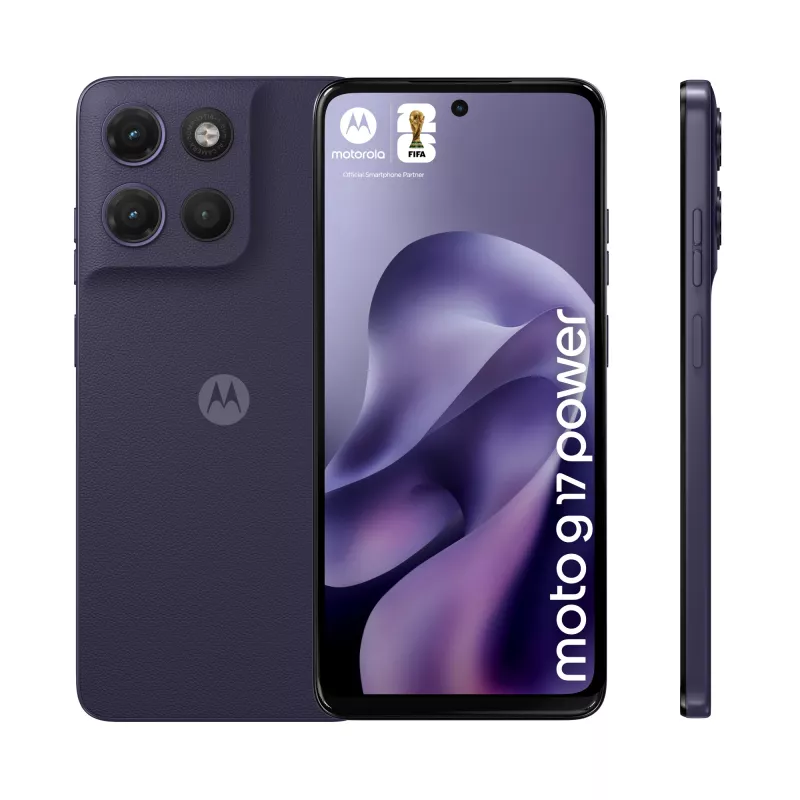 Motorola moto g17 power 17,1 cm (6,72 colio) hibridinis Dual SIM „Android 15“ USB Type-C 8 GB 256 GB 6000 mAh violetinis