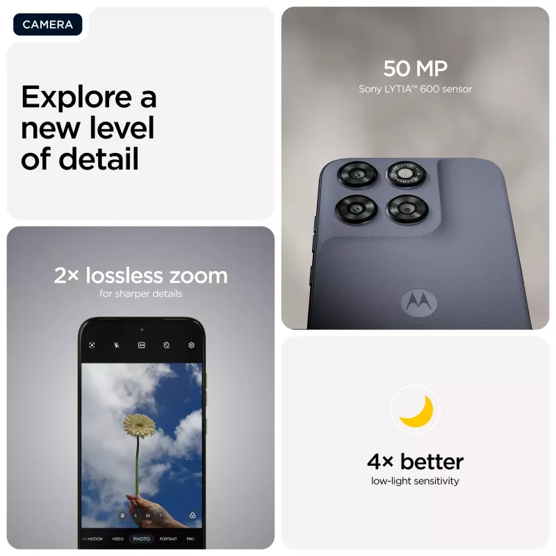 Mobilusis telefonas Motorola moto g67 17,3 cm (6,8 colio) hibridinis Dual SIM Android 16.0 5G USB Type-C 8 GB 128 GB 5200 mAh Pilka