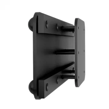 Chief Fusion Horizontal Row Connector, juodas, 89,7 mm x 39,9 mm x 88,9 mm, 1 vnt., UL sertifikuotas