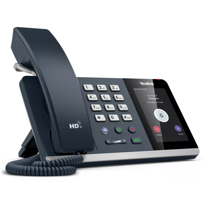 IP telefonas Yealink MP54 Microsoft Teams Edition Laidinis ragelis Android