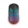 Mars Gaming MMW3, belaidė žaidimų pelė, RGB Flow, itin lengva 79g, 3200DPI, juoda