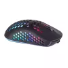 Mars Gaming MMW3, belaidė žaidimų pelė, RGB Flow, itin lengva 79g, 3200DPI, juoda