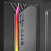 Mars Gaming MC-S1 Black kompiuterio korpusas Micro-ATX ARGB apšvietimas 12 režimų FRGB ventiliatorius