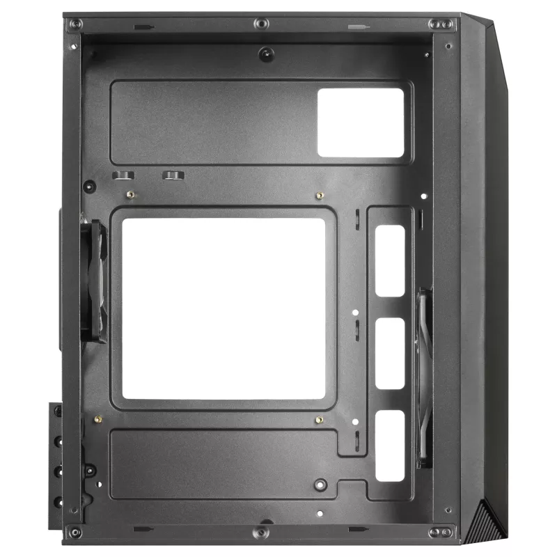 Mars Gaming MC-S1 Black kompiuterio korpusas Micro-ATX ARGB apšvietimas 12 režimų FRGB ventiliatorius