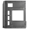 Mars Gaming MC-S1 Black kompiuterio korpusas Micro-ATX ARGB apšvietimas 12 režimų FRGB ventiliatorius