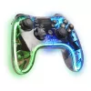 Mars Gaming MGP-24 belaidis žaidimų pultas 2.4GPRO Neon RGB dviguba haptinė vibracija analoginiai svirtys PC PS3 PS4 XBOX360 Raspberry Pi Mac Android