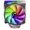 Mars Gaming MCPU-VR Juodas CPU aušintuvas Dvigubas Infinity veidrodis ARGB 4 HCT šilumos vamzdžiai 180W TDP Itin tylus PWM 12cm ventiliatorius